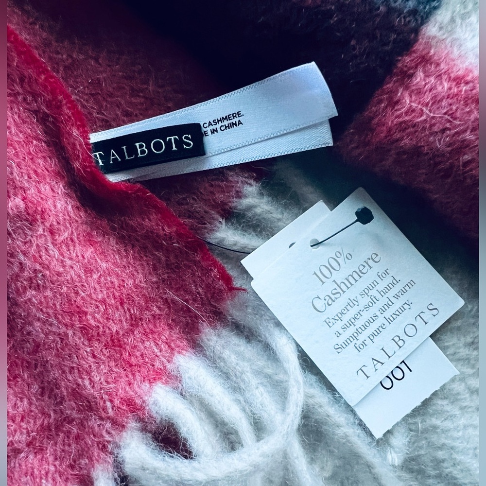 Talbots Cashmere Scarf - Picture 3 of 3